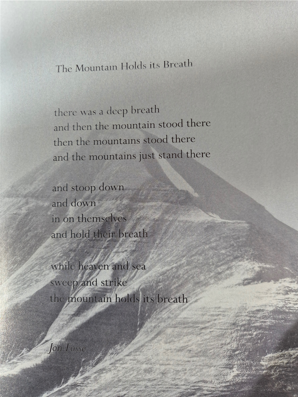 The Mountain Holds Its Breath + Snow and Rain Shall Pass